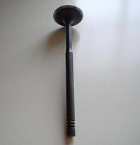 Black nitrided stainless steel intake valve for 4 and 6cyl 5v engine's